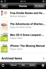 E-Books im Kindle auf dem iPhone