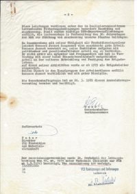 Vorschlag zur Auszeichnung als „Aktivist der sozialistischen Arbeit“ (1979), Seite 2/2