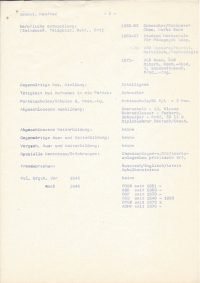 Kurzbiographie in den Akten der SED-Stadtbezirksleitung Leipzig-Nord (1979), Seite 2/4