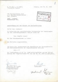 Auszeichnung mit dem Schieß- und Bestenabzeichen (1983)