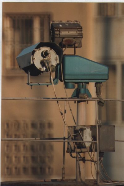 Überwachungskamera in Halle (Saale) – © 1990 Thomas Jannot