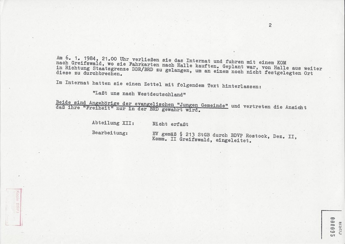 Authentischer Rapport 2/2 (1984)